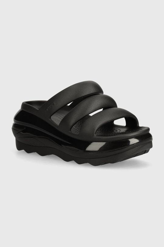 

Шлепанцы Mega Crush с тройными ремешками Crocs, черный