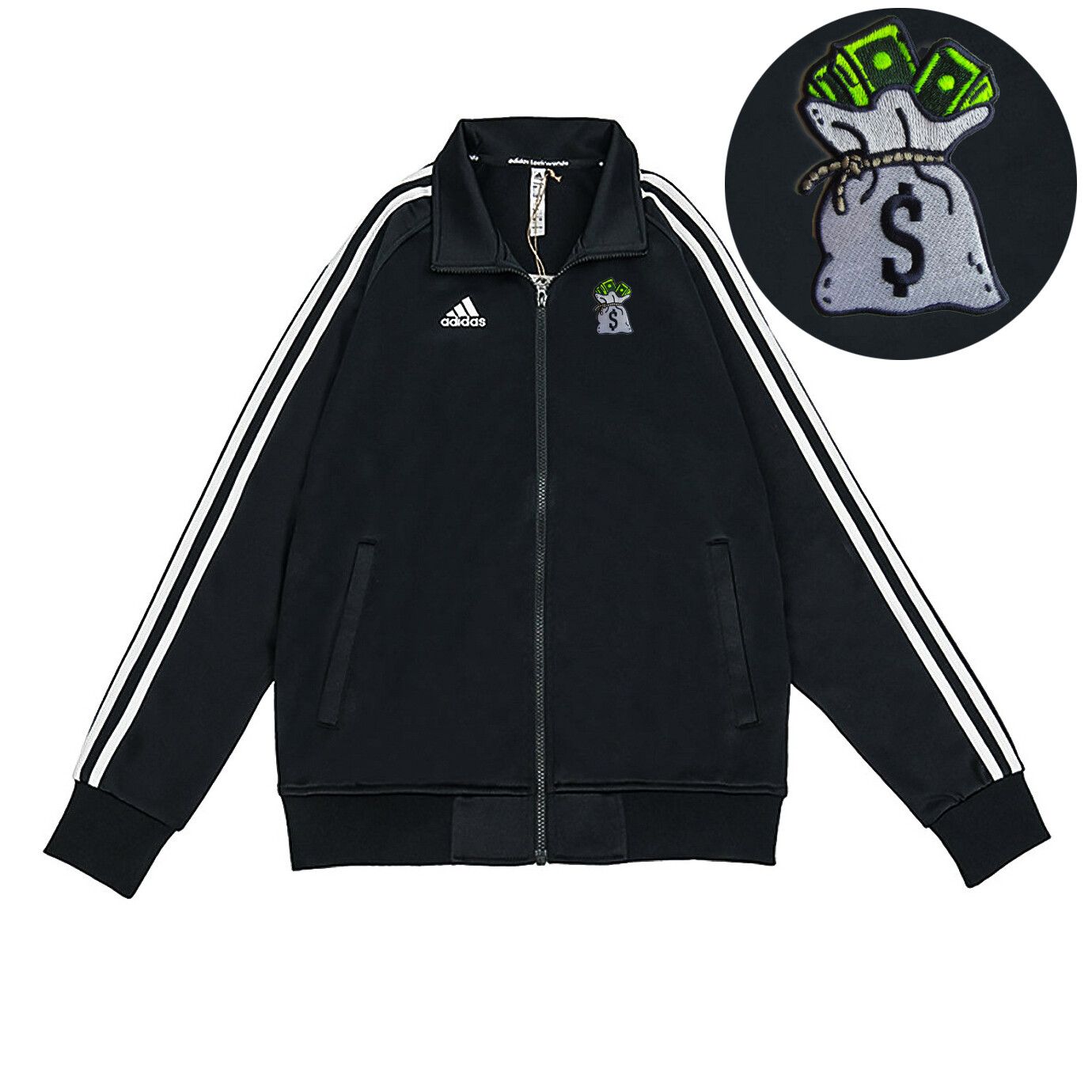 

Куртка унисекс черный Adidas