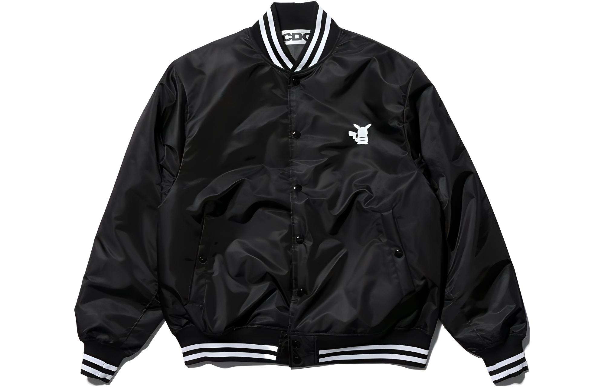 

Покемон бейсбольная куртка мужская CDG, черный