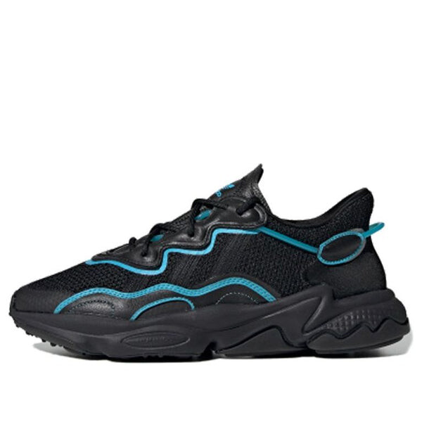 

Кроссовки ozweego 'bright cyan' Adidas, мультиколор