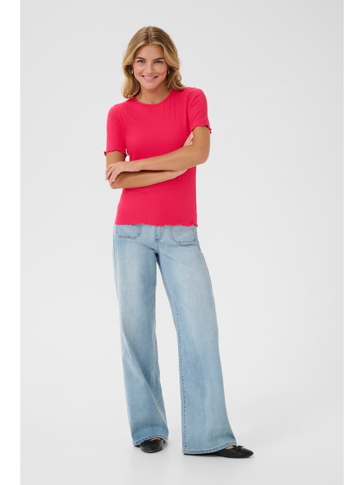 

Футболка KAmary, классический крой, цвет Virtual Pink Kaffe, Розовый, Футболка KAmary, классический крой, цвет Virtual Pink Kaffe