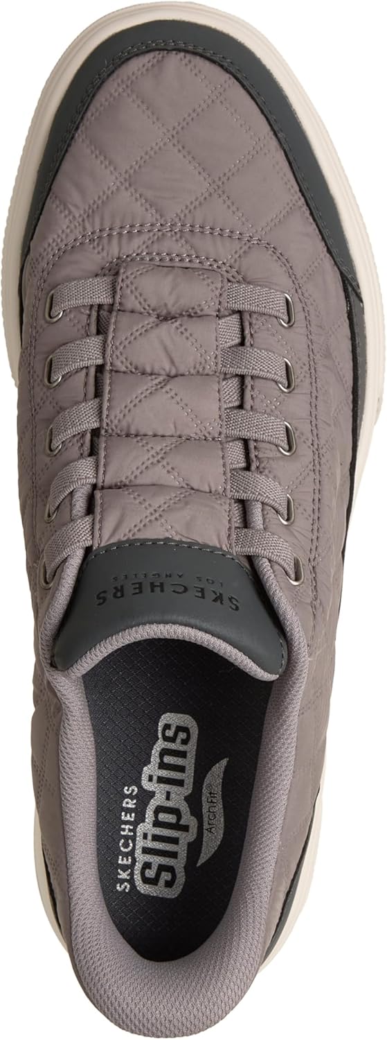 Мужские кроссовки Skechers Arch Fit Arcade-Charming Daze без застежек, серый — фото 3