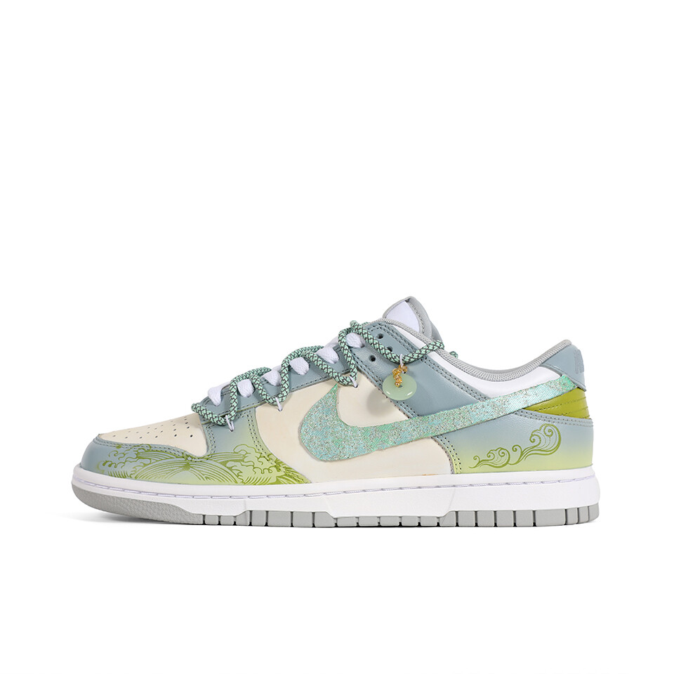 

Кроссовки Nike Dunk Skateboarding Shoes Men Low-top Cyan/beige, цвет Arctic Fusion/Off White/Cream White