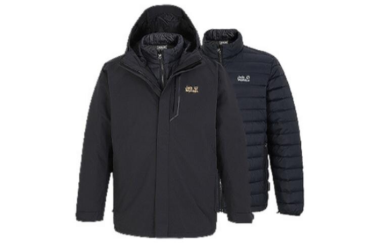 

Ветровка мужская Jack Wolfskin, цвет Ebony Black/6230