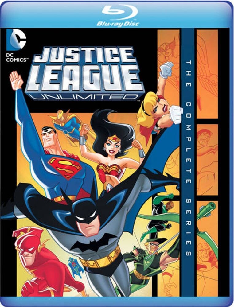 

Диск Blu-ray Justice League Unlimited: The