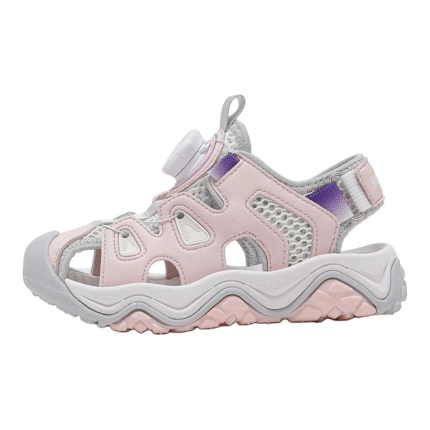 

Скользоустойчивые, износостойкие, дышащие, амортизирующие детские сандалии Kids' BOBDOG, цвет слоновая кость/розовый лилейник [Улучшенная версия]