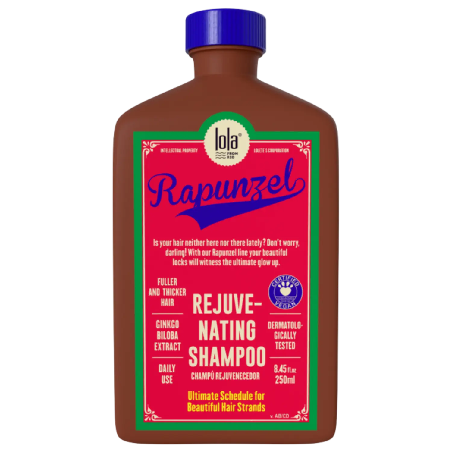 

Восстанавливающий шампунь Рапунцель для придания волосам жизненной силы. Lola From Rio