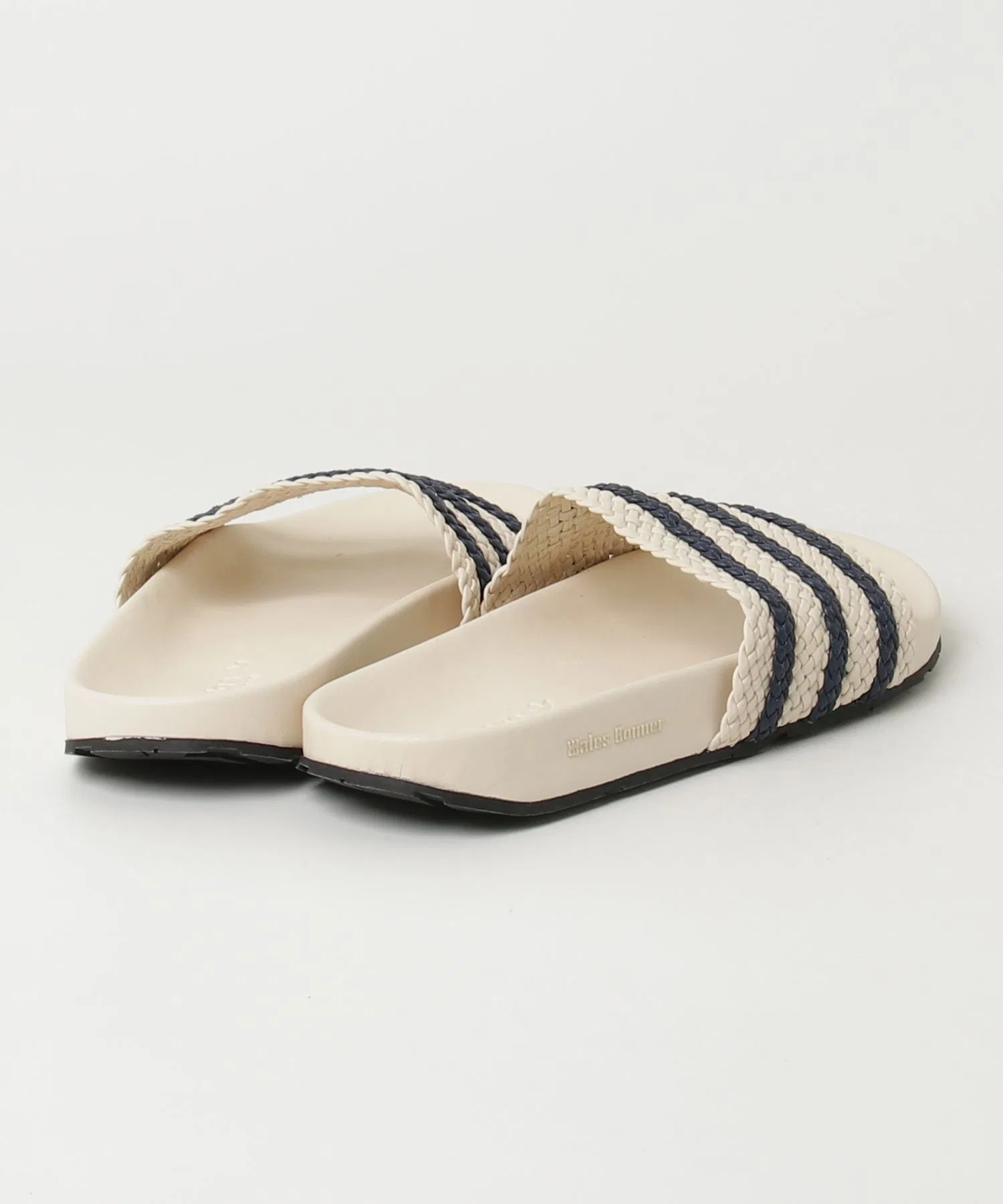Мужские сандалии Adidas Originals Adilette белые — фото 2