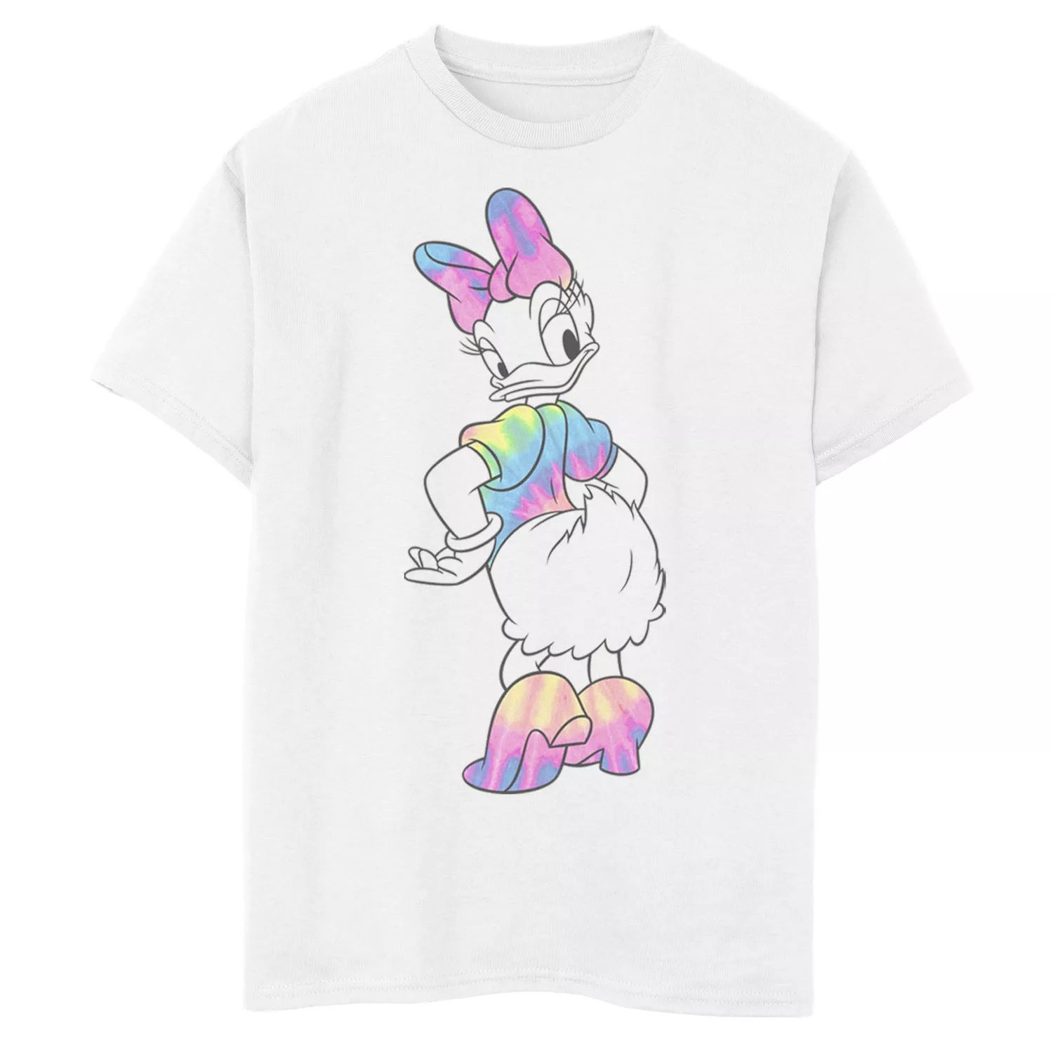 

Футболка с рисунком «Микки Маус и друзья» для мальчиков 8–20 лет Daisy Duck Tie Dye Disney