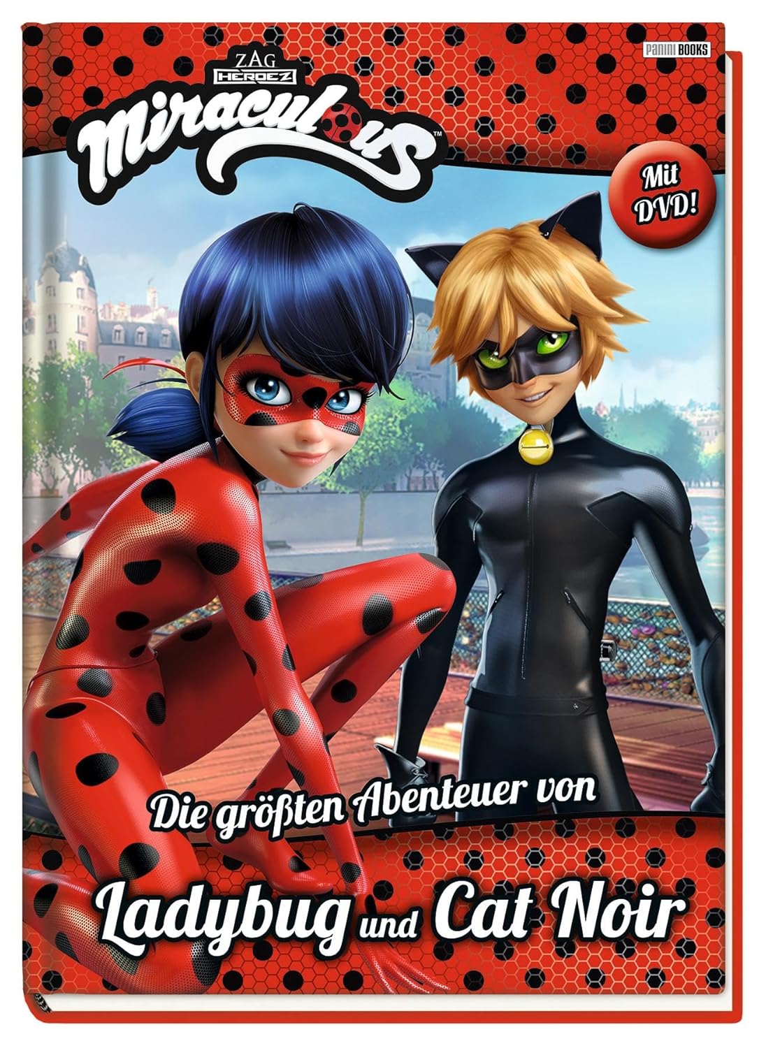

Miraculous: Die größten Abenteuer von Ladybug und Cat Noir: Buch mit DVD (Panini Verlags GmbH)