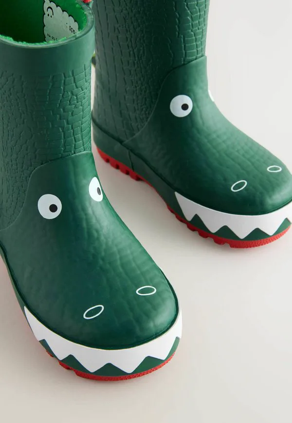 Резиновые сапоги стандартного размера. Next, Green Crocodile — фото 4