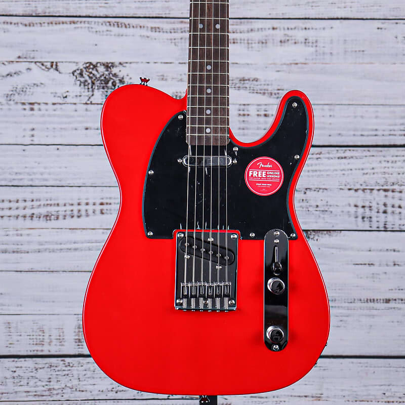 

Электрогитара Squier Sonic Telecaster Electric Guitar | Torino Red