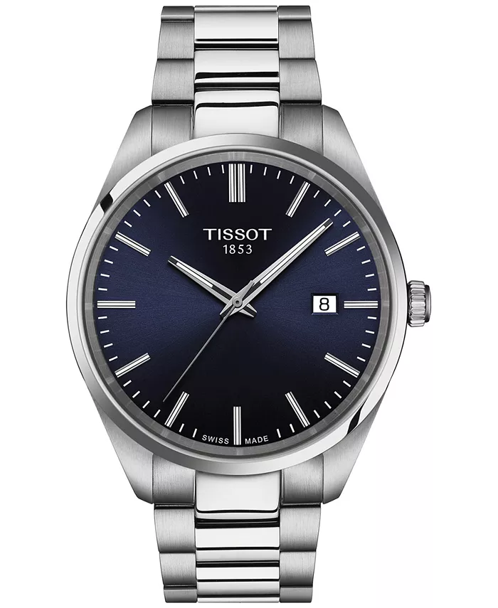 

Мужские часы Swiss PR 100 на стальном браслете, 40 мм Tissot