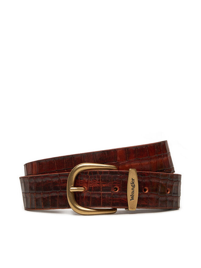 

Ремень Wrangler Alligator 112358333, коричневый