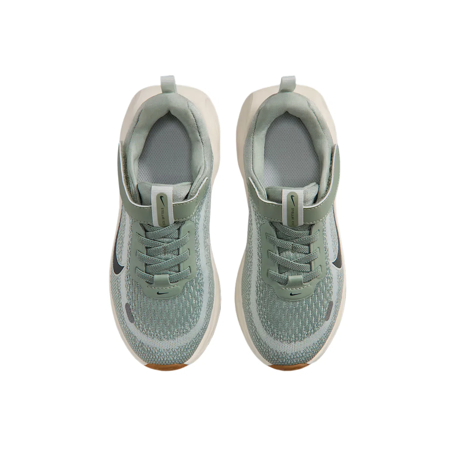 Детские кроссовки для бега Nike Stellar Ride Mesh Breathable Support Low top, цвет Jadeite Horizon/Spruce Glaze/Pale Ivory White/Dark Spruce — фото 4