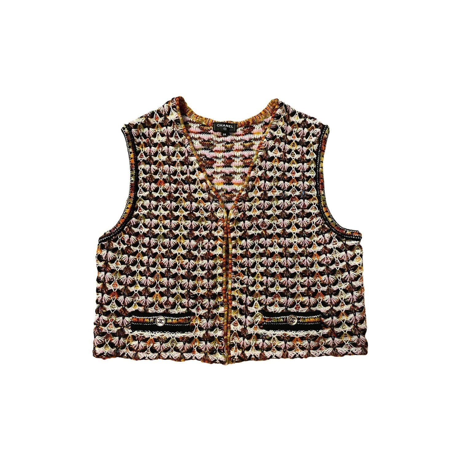 

CHANEL Женская жилетка разноцветная, Multicolor