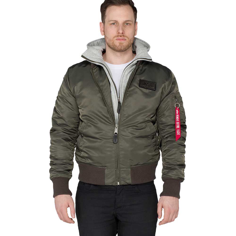 

Куртка Alpha Industries MA-1 D-Tec, зеленый