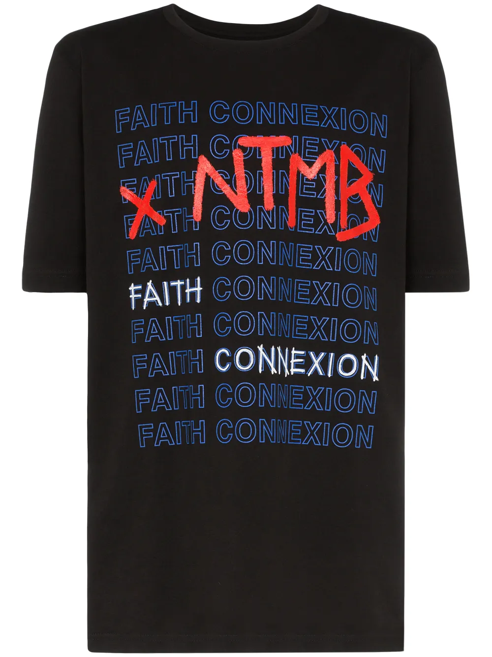 

Футболка с логотипом из коллаборации с NTMB Faith Connexion, черный