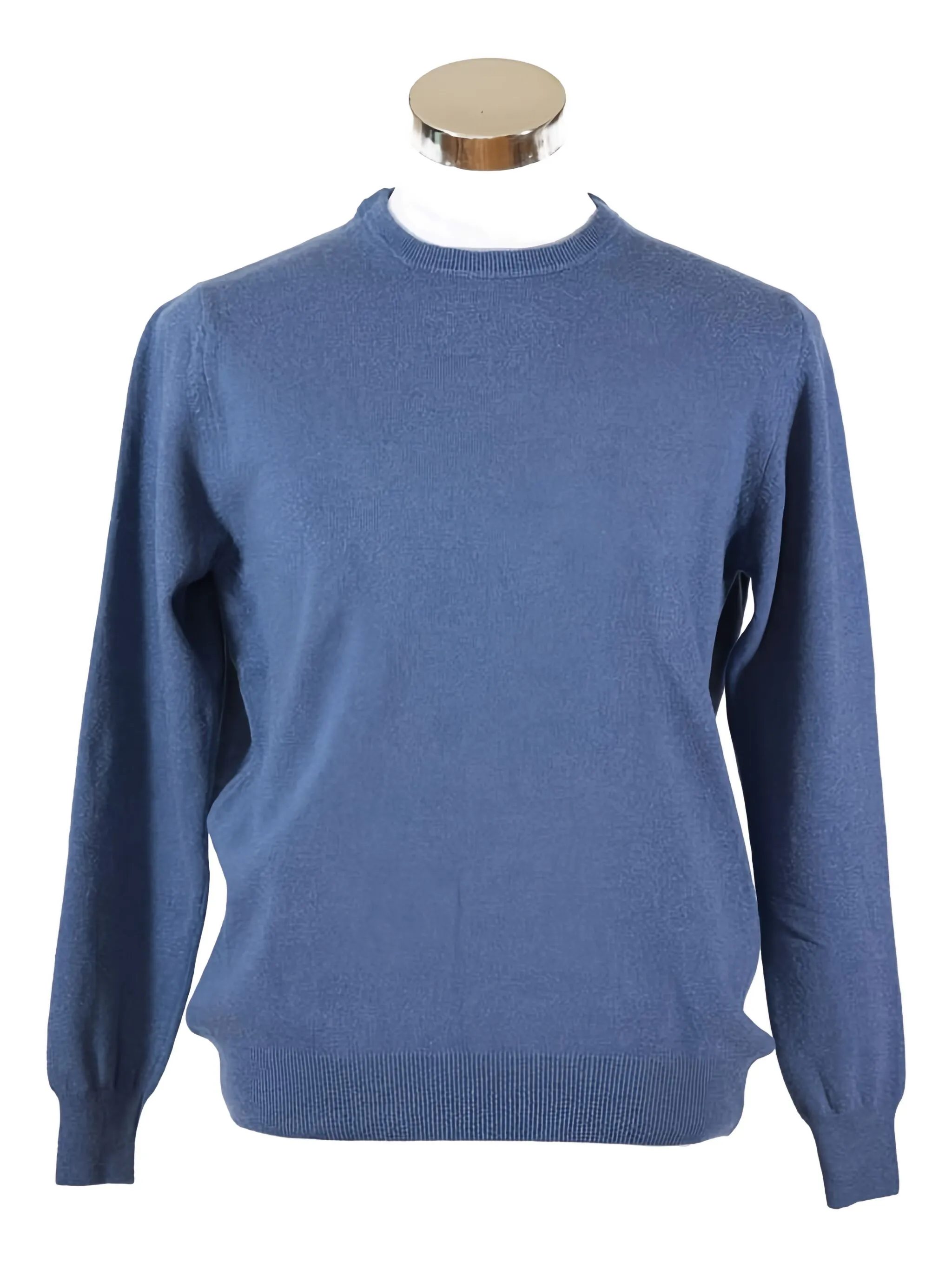 

Свитер с круглым вырезом Loja Das Meias, синий