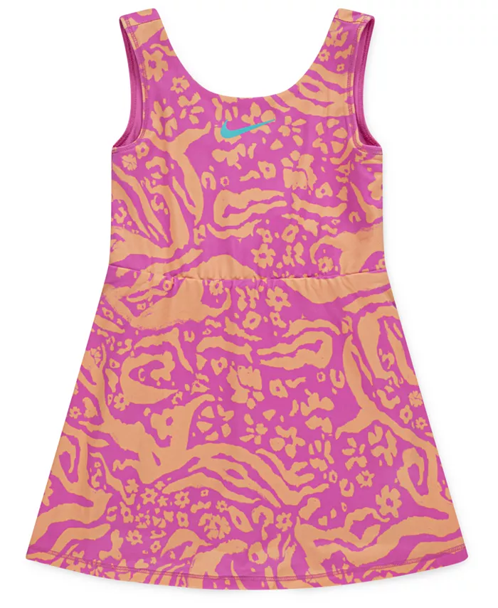 

Платье модное Wild Flower для девочек Nike, розовый