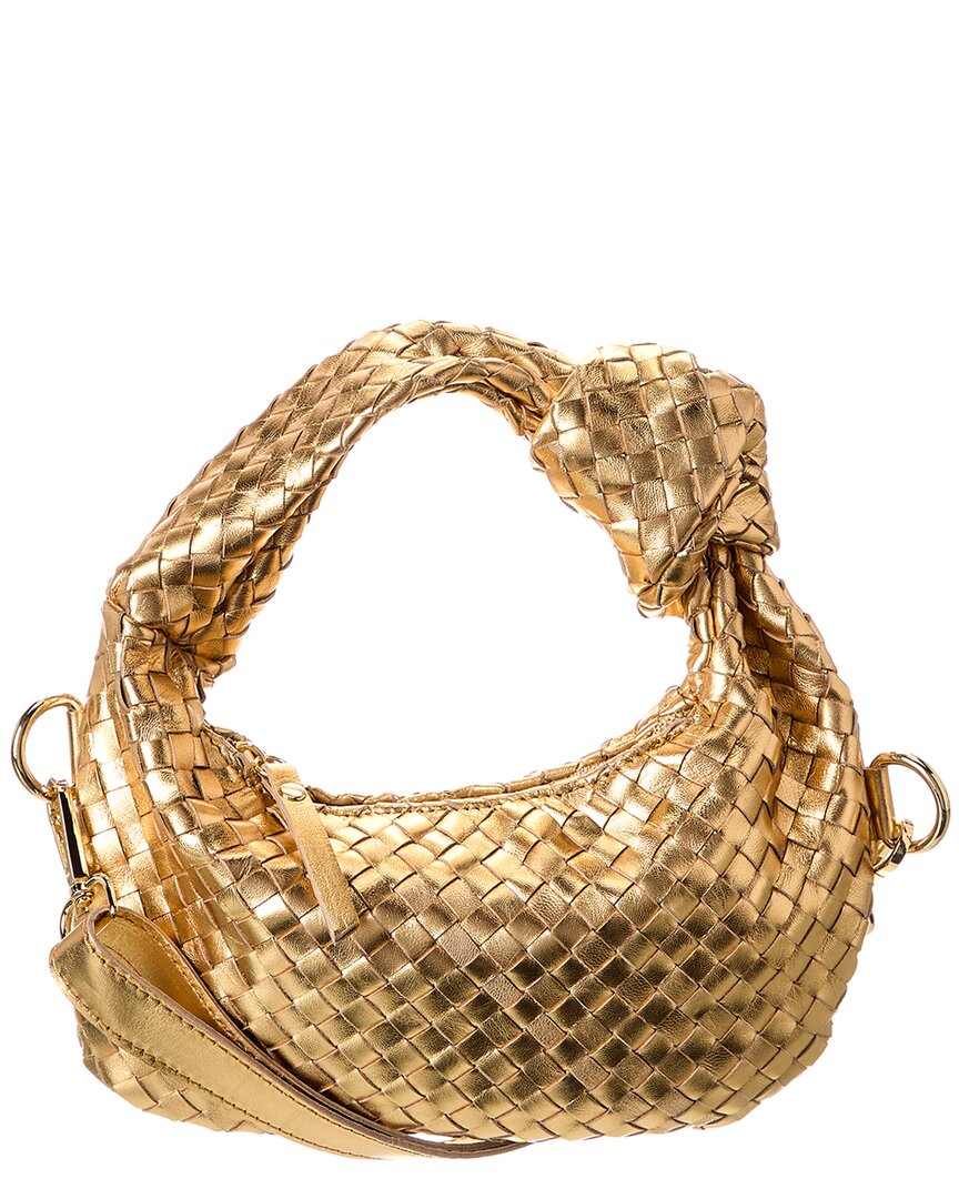 

Изящная кожаная сумка через плечо Isabella Rosetti Mae ручной работы