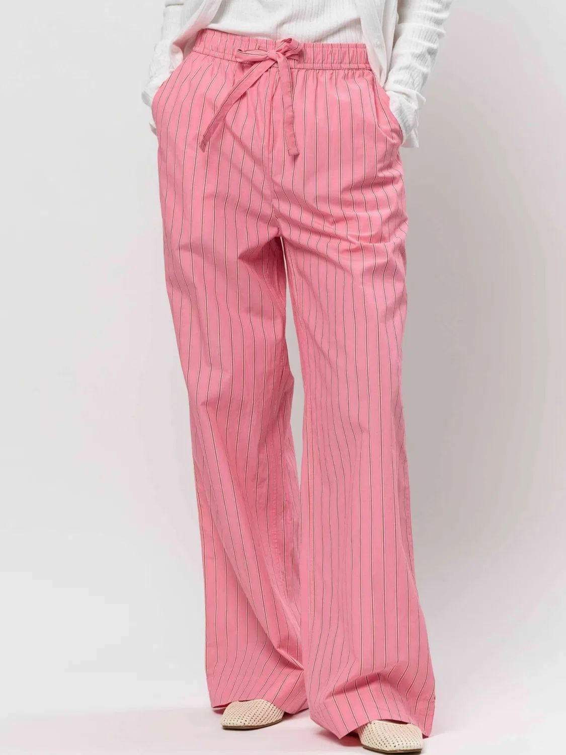 Обычные брюки ' Mira Striped ' U.S. Polo Assn., Light Pink — фото 3