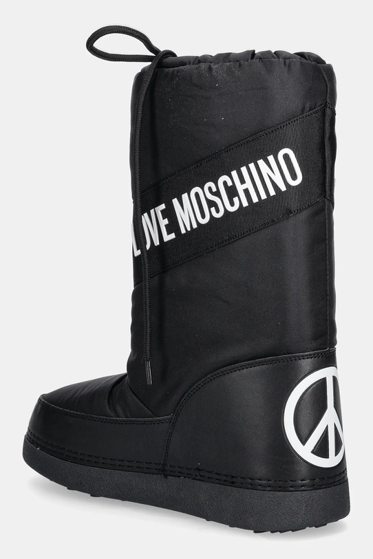 Снежные ботинки Love Moschino, черный — фото 3