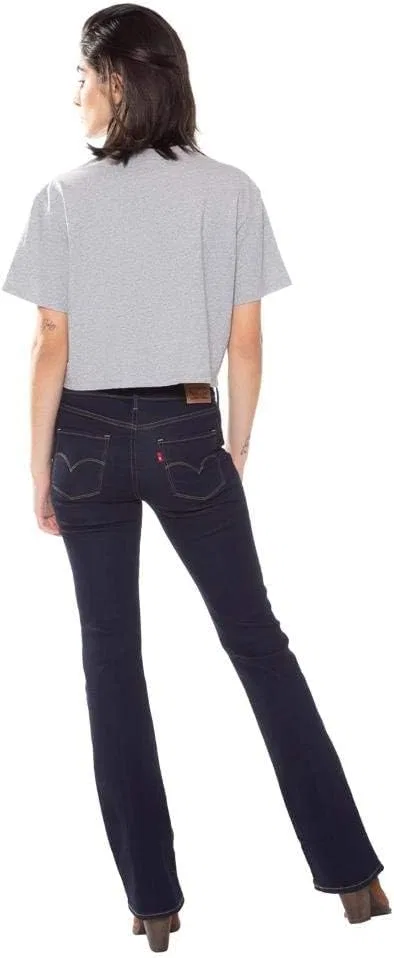 Levi's Women's Plus-Size 315 зауженные джинсы буткат, индиго — фото 3