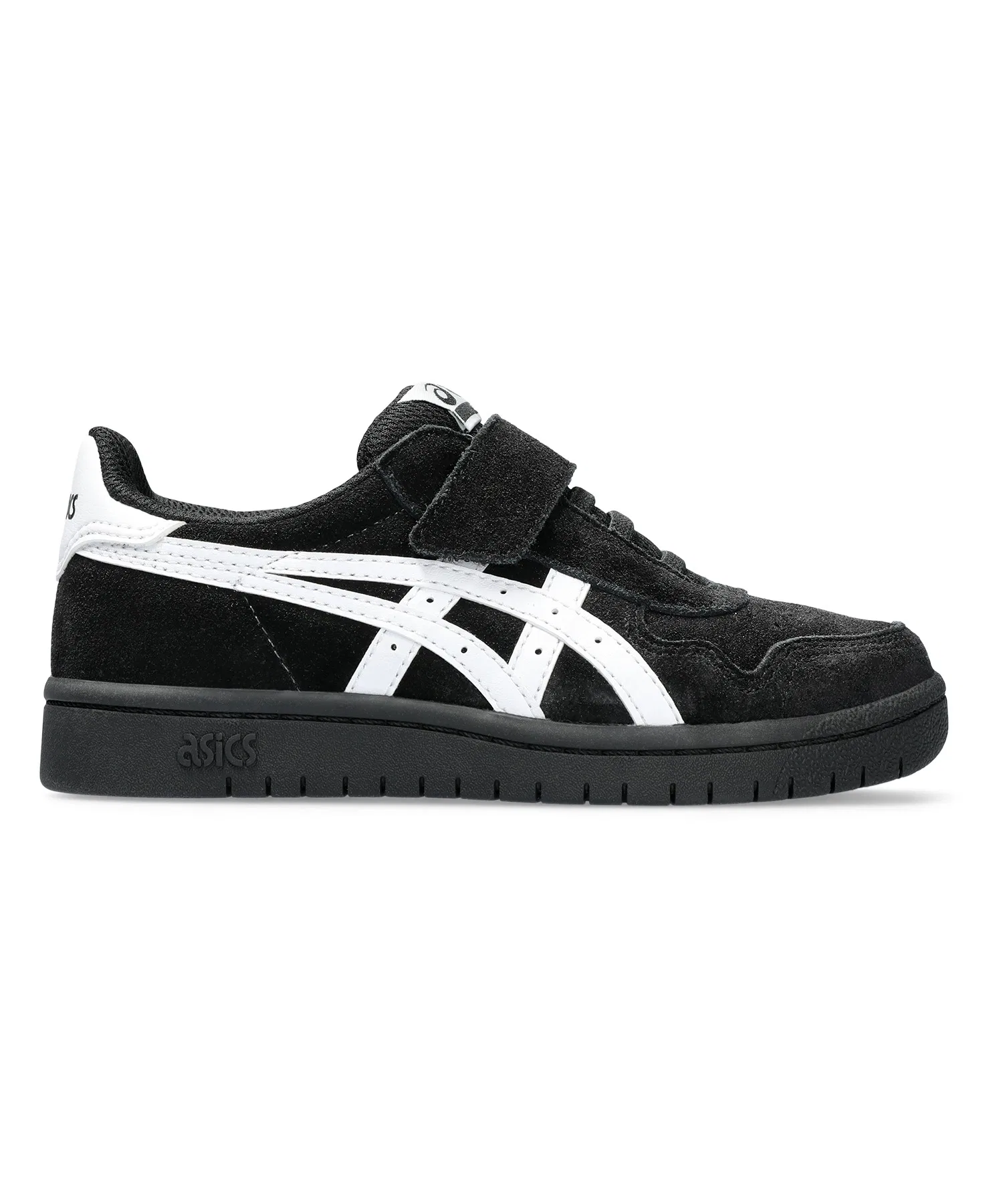 Детские кроссовки ASICS JAPAN PRO PS чёрно-белые — фото 2