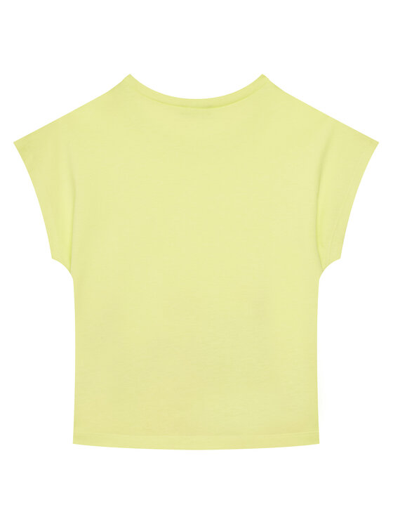 Футболка обычного кроя 3I1XG10JH United Colors Of Benetton, желтый — фото 2