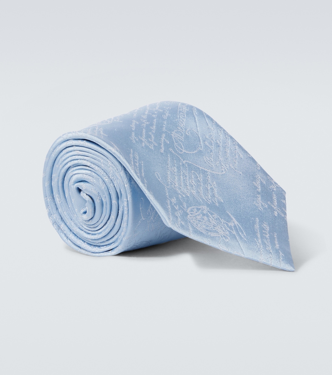 

Шелковый галстук Berluti, Sky Blue