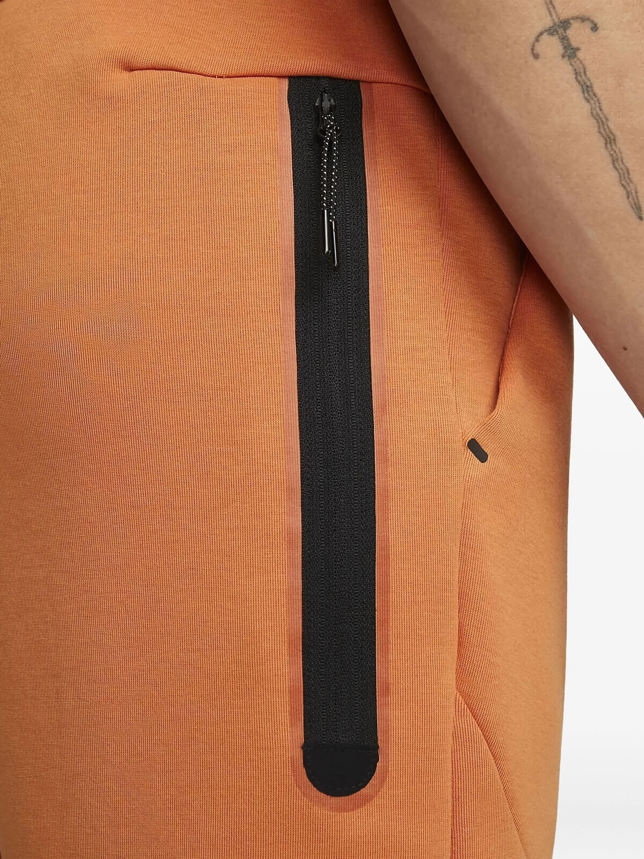 Джоггеры Tech Fleece Nike, оранжевый — фото 4
