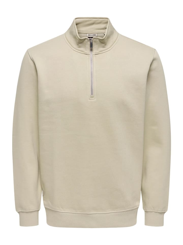 

ONLY & SONS Толстовка Коннора в серебряной подкладке, Серебристый, ONLY & SONS Толстовка Коннора в серебряной подкладке