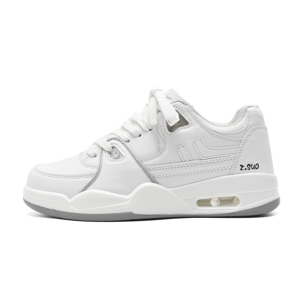 

Кроссовки Z.SUO Skateboarding Shoes Unisex Low-top, белый/серый