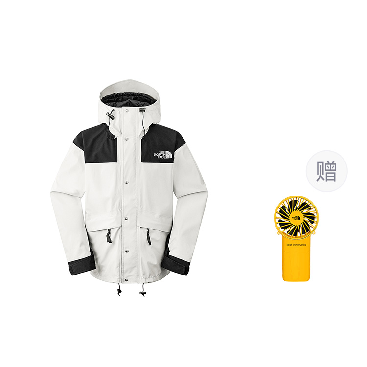 

THE NORTH FACE Винтажная горная куртка 1986 года, Dune White (Gift Set)