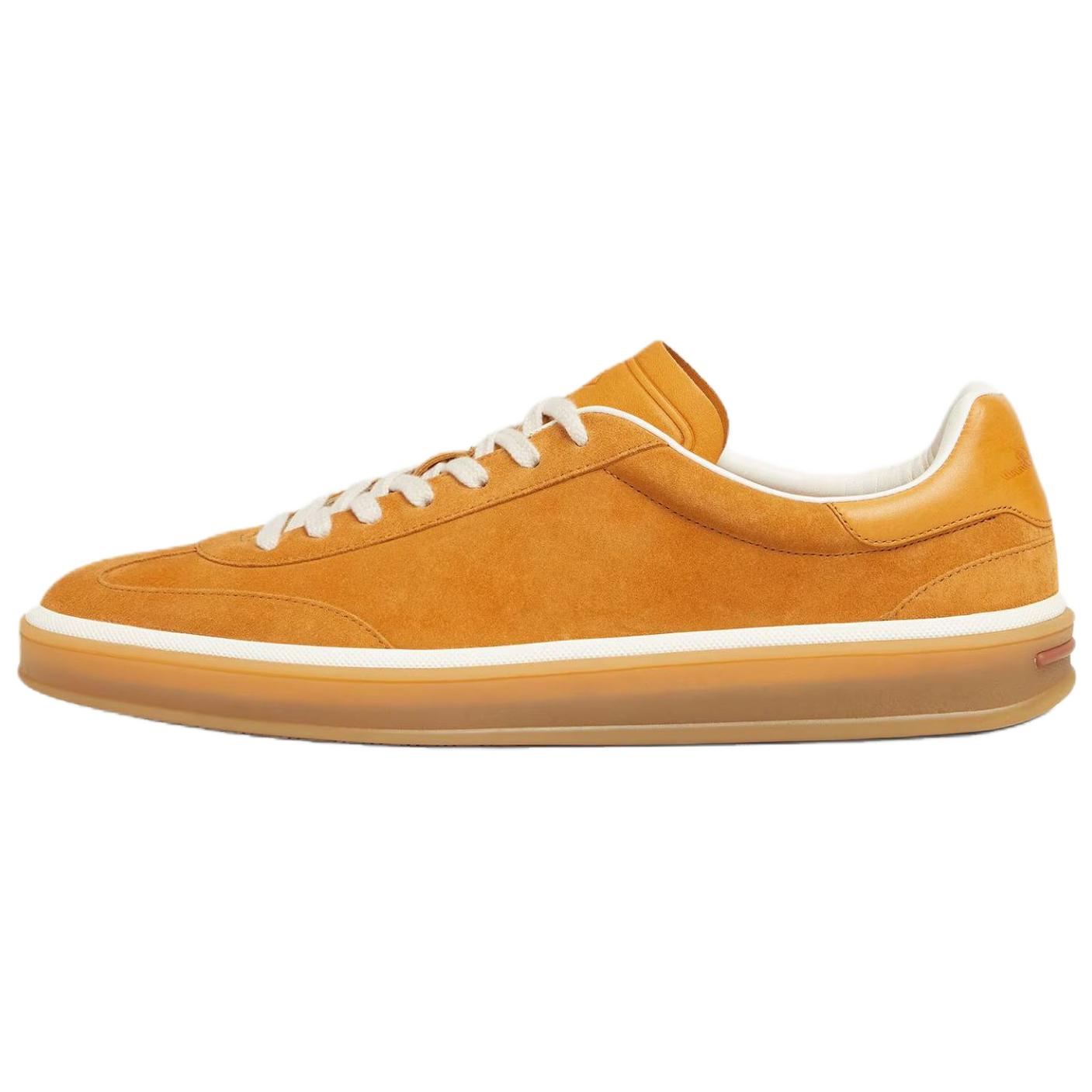 

Loro Piana Кроссовки для скейтбординга Tennis Walk Low top мужские оранжевые