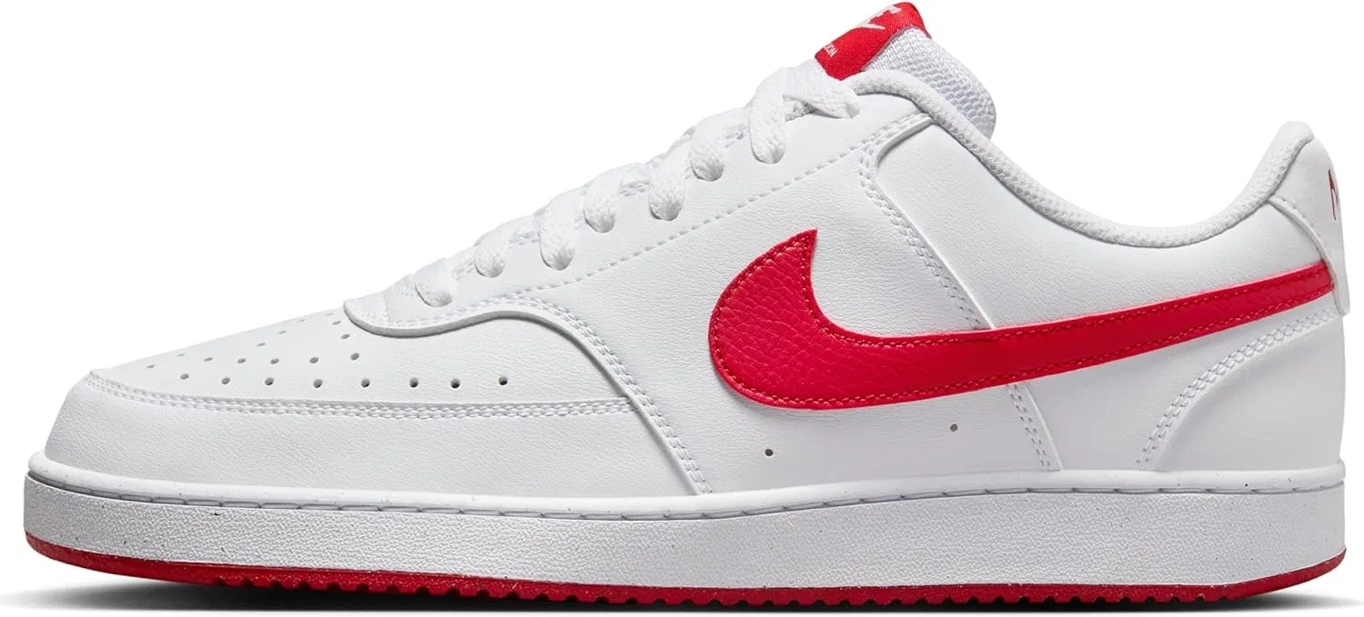 Мужские кроссовки Nike Court Vision Low Next Nat, White University Red