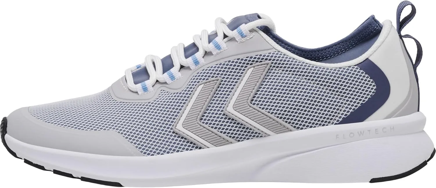 Кроссовки Hummel Shoelaces Trainers Flow Fit Multisport Adults, белый/синий