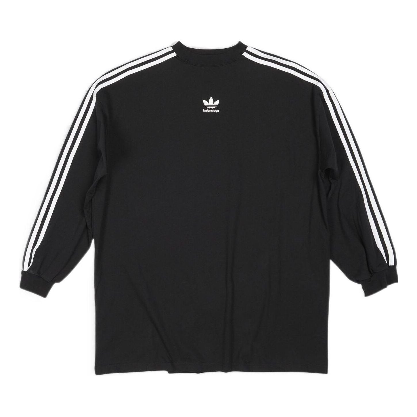 

Футболка Balenciaga x adidas Long Sleeve T-shirt Oversized 'Black' 728789TNVA68482, черный