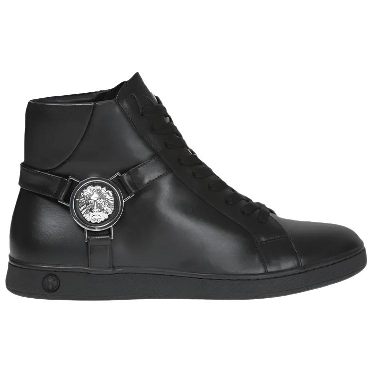 VERSUS x High top женские скейтерские кроссовки VERSACE, черный — фото 3