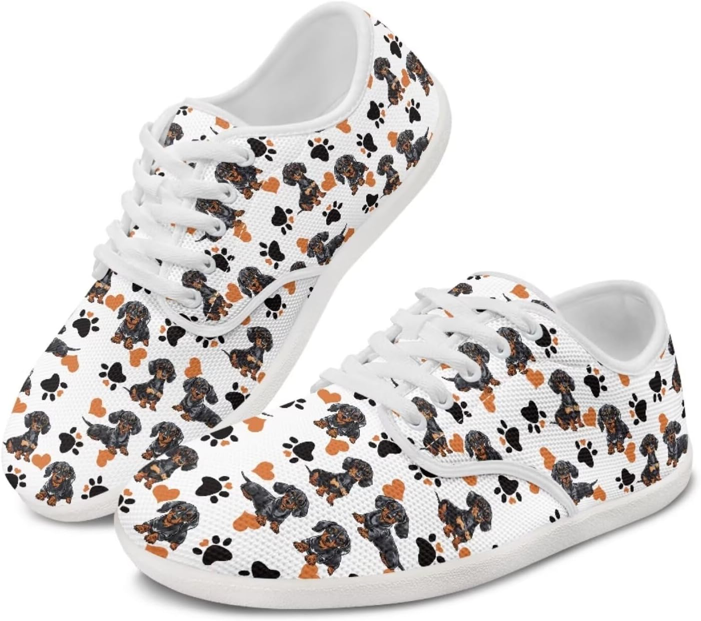 

Женские кроссовки для бега таксы, повседневные танцевальные туфли, деловые лоферы, плоская обувь для прогулок, кеды на платформе Ecaestolph, белый