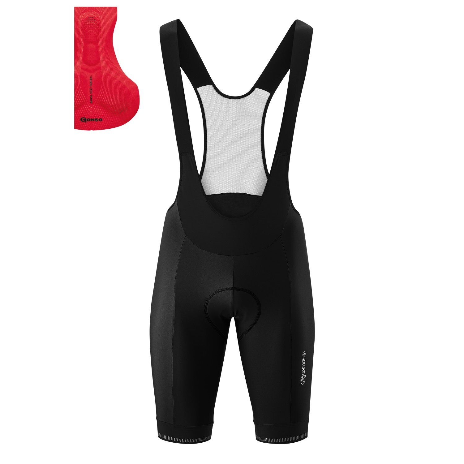 

Велосипедные шорты Gonso Sitivo Bib, цвет Black/Fire