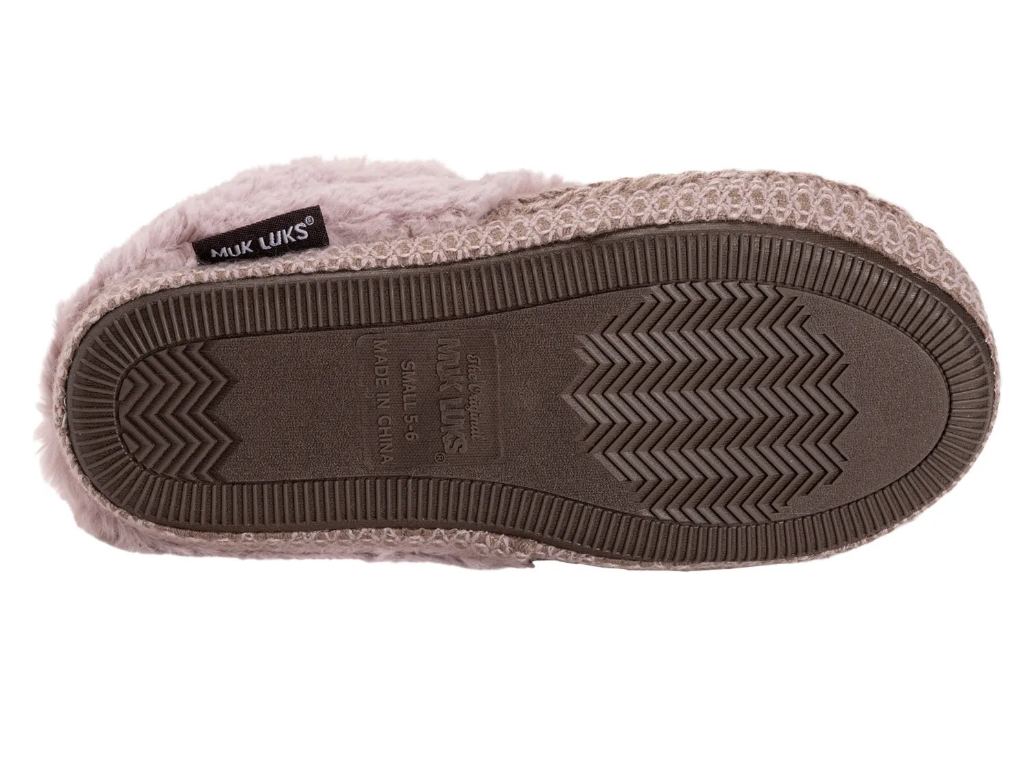 Тапочки MUK LUKS Moselle Slipper - Women's, фиолетовый — фото 3