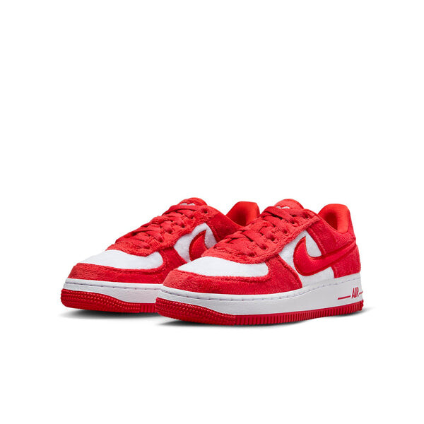 Кроссовки (GS) Nike Air Force 1 Low 'Valentine's Day 2024', красный — фото 2