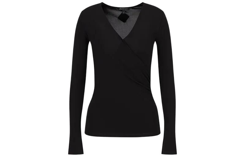 

Футболка женская черная ARMANI EXCHANGE