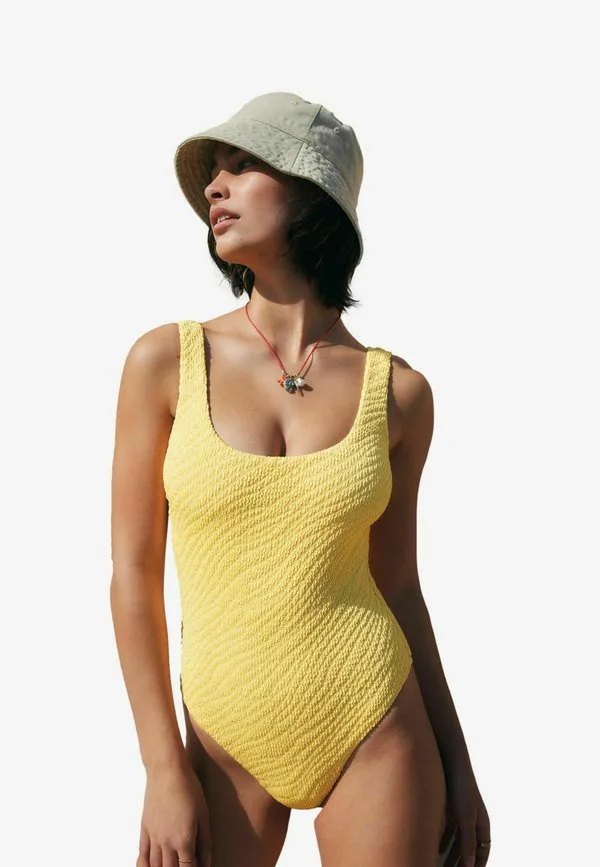 

Купальник с широкими бретелями для утягивания живота Next, Yellow Crinkle, Желтый, Купальник с широкими бретелями для утягивания живота Next, Yellow Crinkle