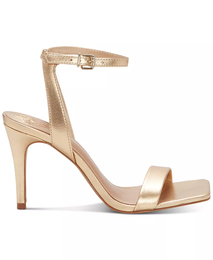 Женские сандалии Saprenda с ремешком на щиколотке Vince Camuto, золотой — фото 2