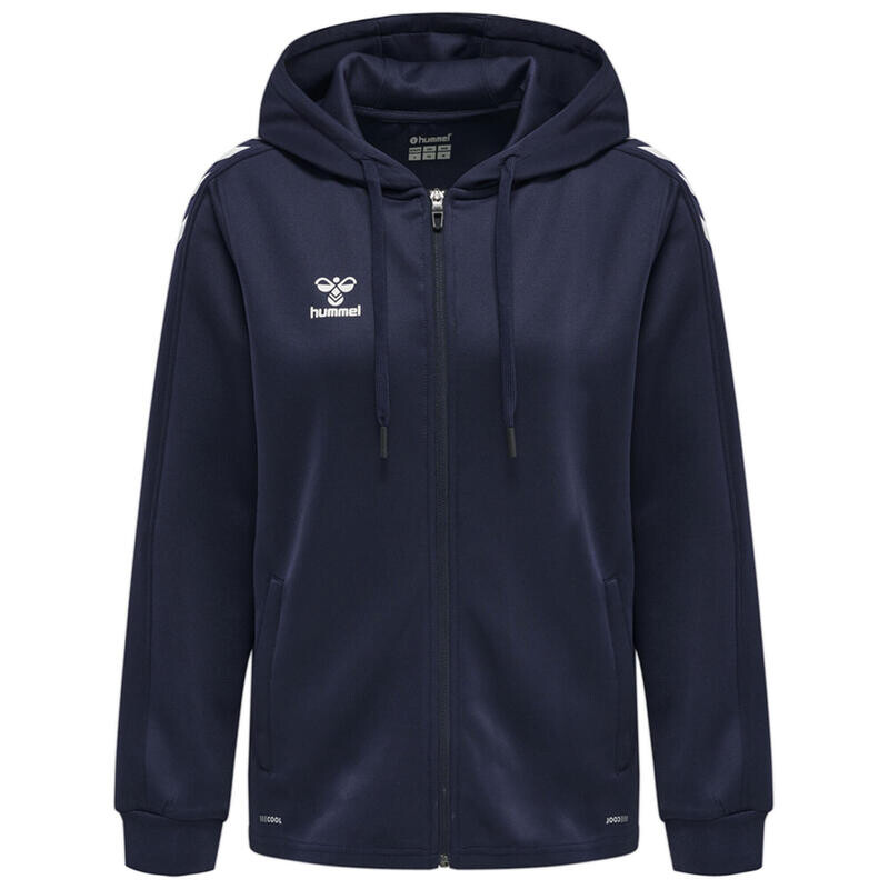 

Hmlcore Xk Zip Hood Sweat Woma Женская толстовка для мультиспорта HUMMEL, цвет blau