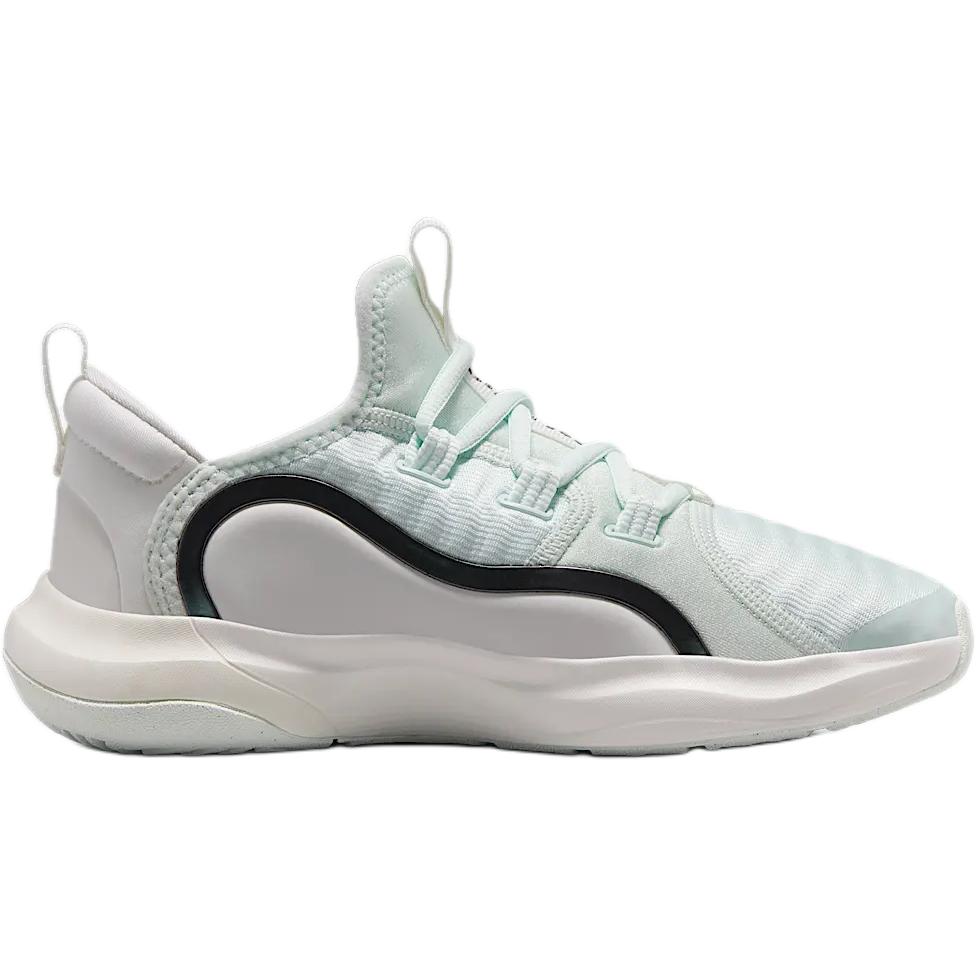Jordan Износостойкие низкие детские повседневные кроссовки White Black — фото 3
