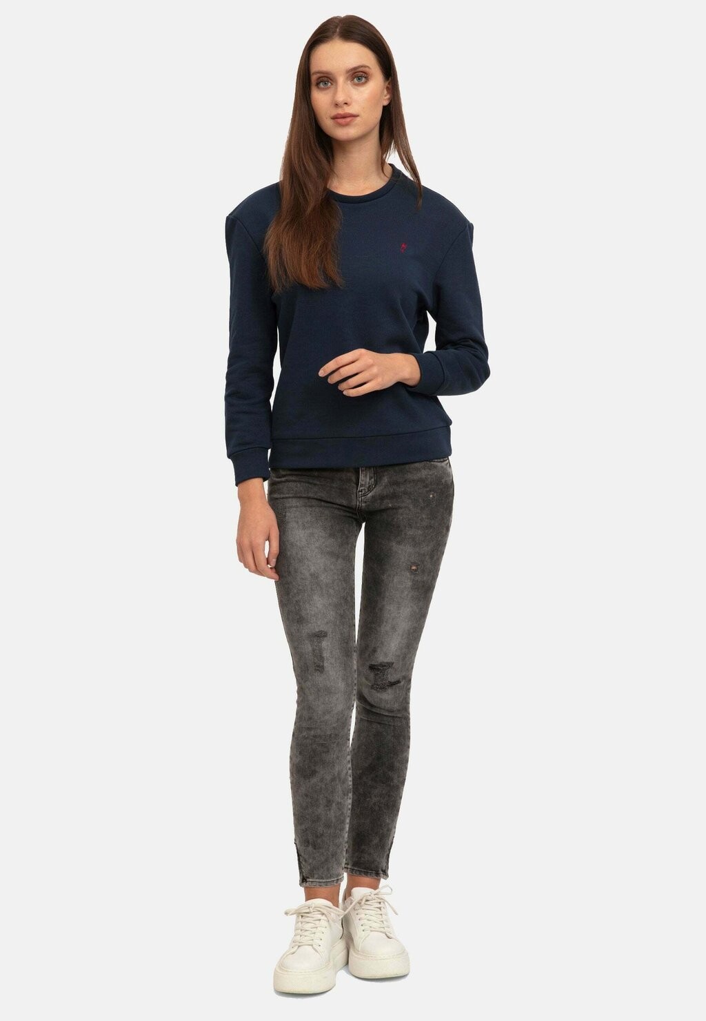 

Толстовка OVERSIZE Jacey Quinn, темно-синий